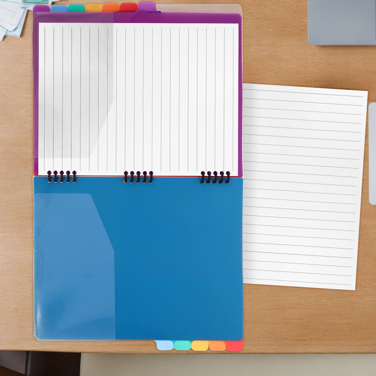Tab Divider A4 - Organizer per Documenti A4 con Divisori