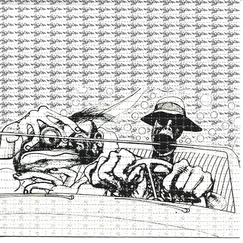 Hunter In Vegas psichedelico L - Ink Blotter Paper recensione e prezzo