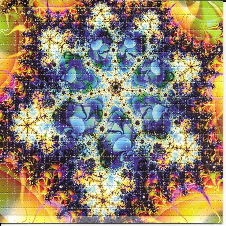 Fractal Psichedelico LSD Acido - Ink Blotter Paper recensione e prezzo