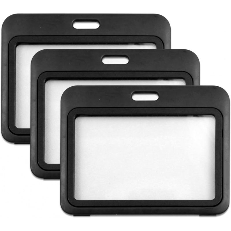 Confezione da 3 porta badge id - Index Card Holder recensione e prezzo