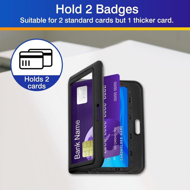 Confezione da 3 porta badge id - Index Card Holder recensione e prezzo