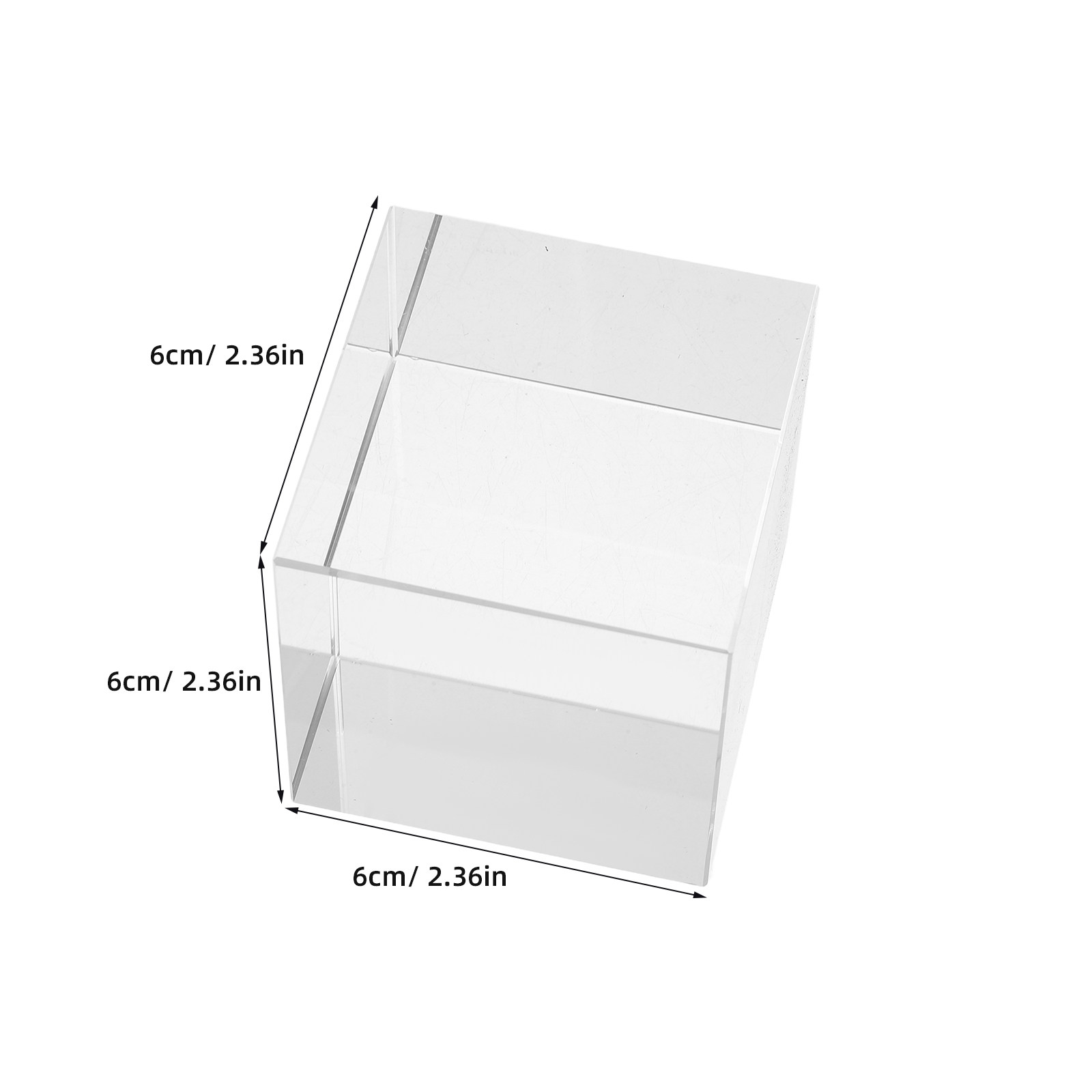 Fermacarte Quadrato in Cristal - Book Weight Glass recensione e prezzo